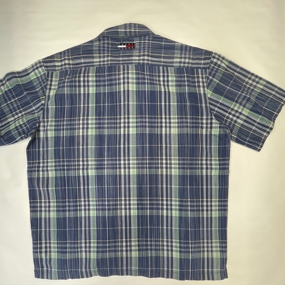 TOMMY JEANS XL CASUAL BUTTON DOWN Short Sleeve - Picture 5 of 5